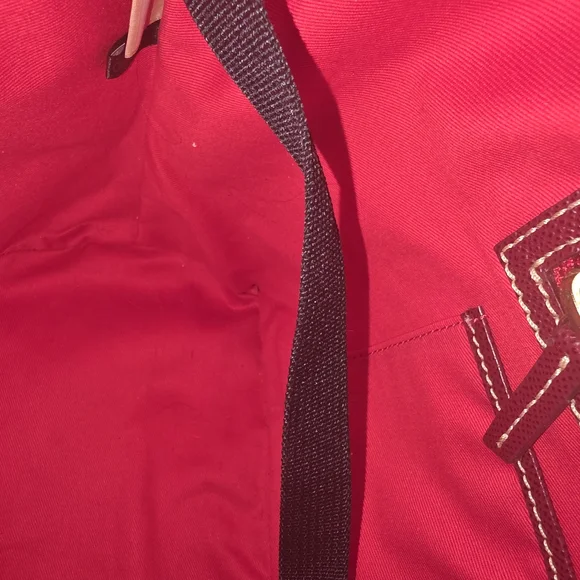 Dooney & Bourke Burgandy Davis Tote - Picture 6 of 6